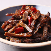 (Food exclusive) Xiao Sanpo signature cold beef jerky 120g Sichuan specialty spicy beef Net red snacks