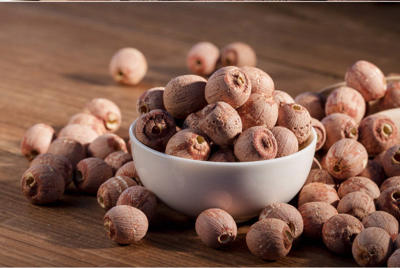 招商莲子湘莲500g去芯红莲子干货无心带皮无硫