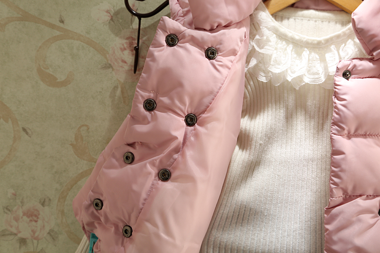 女童棉衣宝宝冬装2016儿童棉服加厚外套韩版