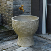 Ceramic mop pool balcony bathroom household mop pool integrated room outdoor small size courtyard wash mop Basin