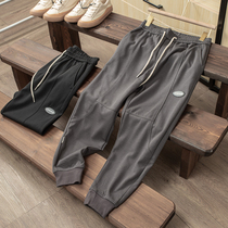 Designer Series Mens Solid Splicing Tailoring Tailoring type Double sided Roman Bugard High Street Pants Trousers Long Pants