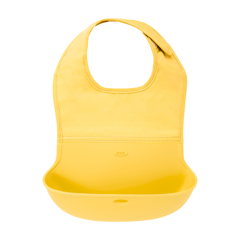 oxo aoxiu silicone bib baby waterproof eating baby feeding saliva bib rice poet artifact super soft and portable