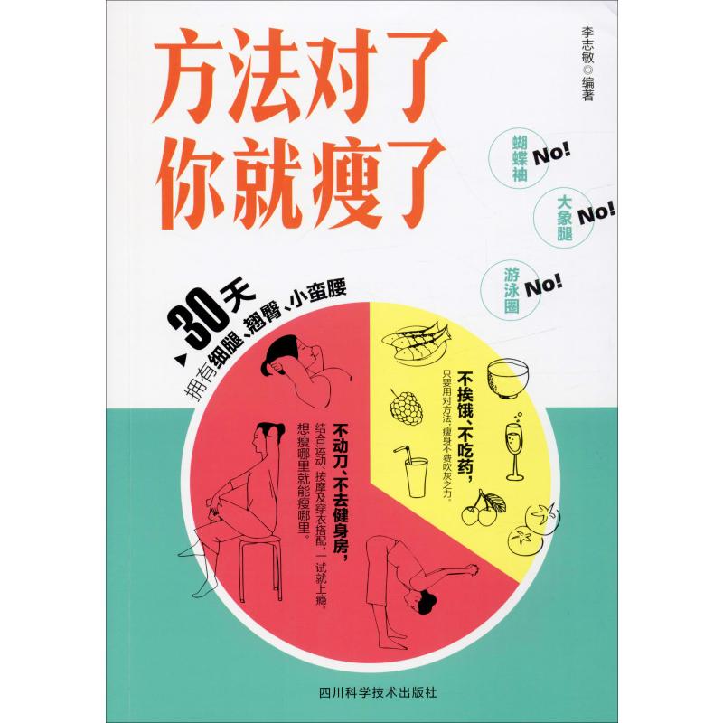 方法對了你就瘦了 李志敏 著 心理健康生活 新華書店正版圖書籍