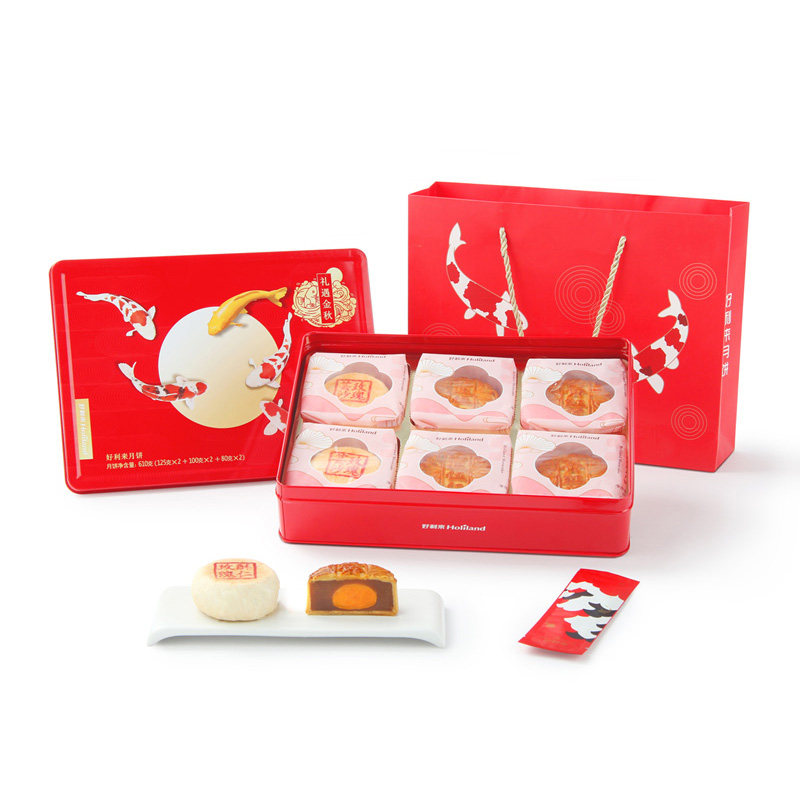 好利来月饼礼遇金秋礼盒6枚装