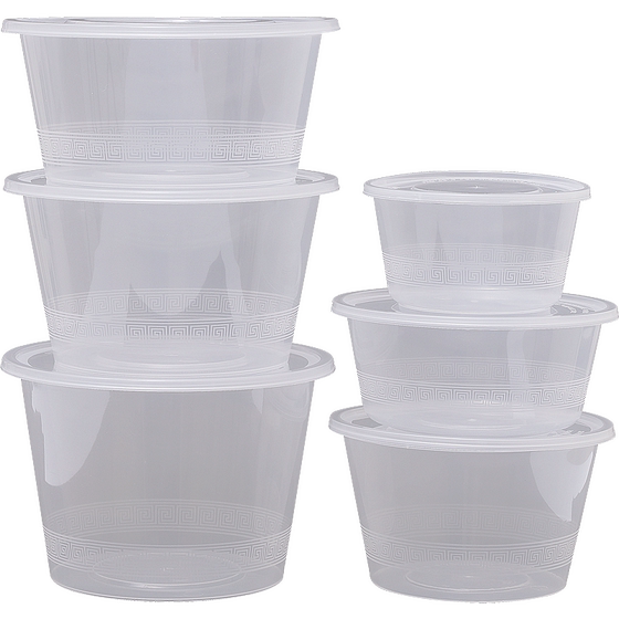 Venture Beauty disposable packaging box plastic lunch box round 1000ML packaging bowl fast food box thickened plastic bowl
Venture Beauty disposable packaging box plastic lunch box round 1000ML packaging bowl fast food box thickened plastic bowl