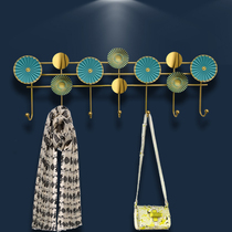 Modern personality fashion creative door coat hook porch shelf porch iron metal key hook