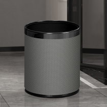 Trash can household living room light luxury creative modern simple kitchen toilet toilet bathroom garbage office large capacity