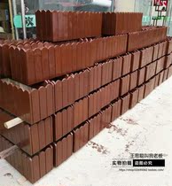 Wood preservative flower boxes