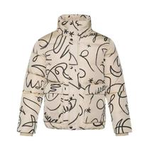 Li Ningde Way artist joint DFT movement Leisure anti-chilling and warm goose down short down jacket AYMR443