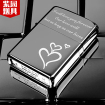 Lighter zippo genuine black ice eternal love limited kerosene men custom lettering diy Valentine