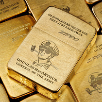 Lighter zippo genuine Zhibao Collectors Edition pure copper 1941b re-engraved General mens limited lettering