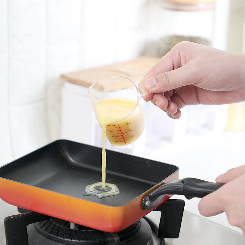 plastic measuring cup, hot milk, rice cup,  yogurt cup, weighing tool, three scales with handle 160ml