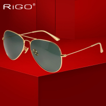 18K gold sun glasses for men and women