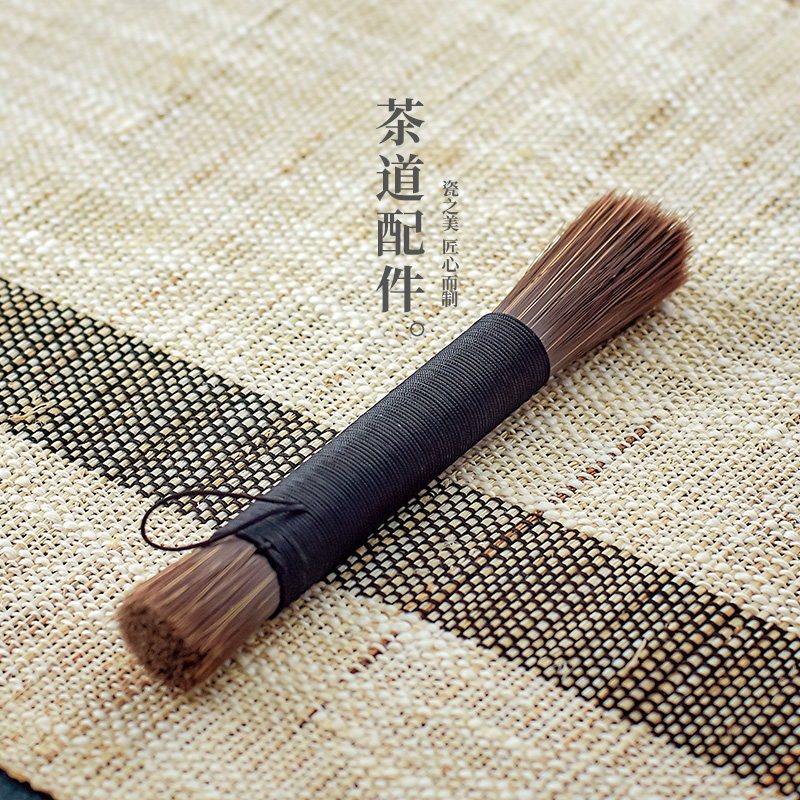 The high time it YangHuBi brush pen kung fu tea tea tea tea tray minuter brush tea, tea sets accessories contracted