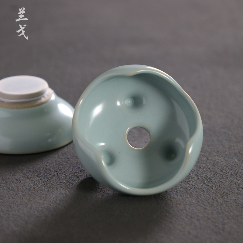 Having your up with azure filtering kung fu tea set to open the slice your porcelain tea tea cups) ceramic tea strainer