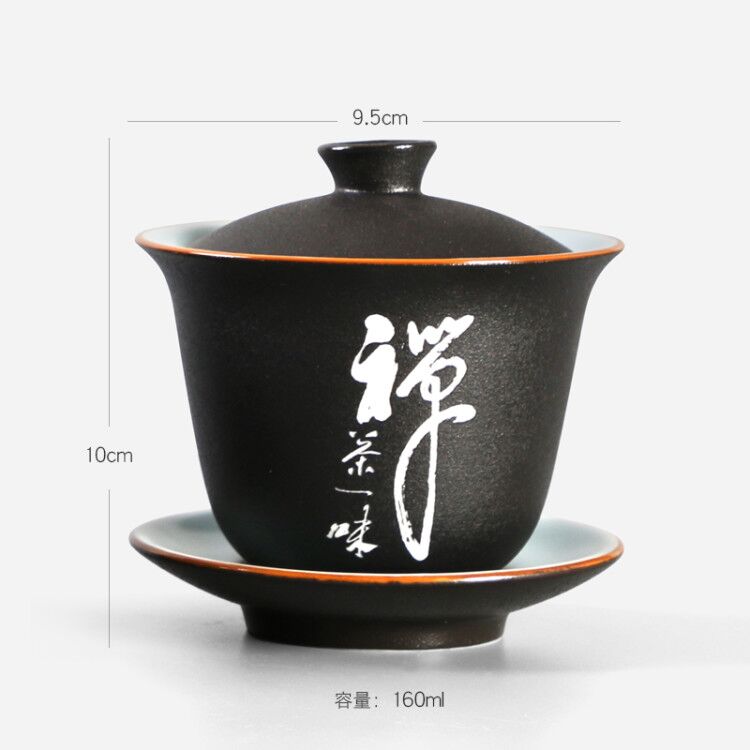 Having only three tureen large cups kung fu tea set home worship to use ceramic tea accessories teapot