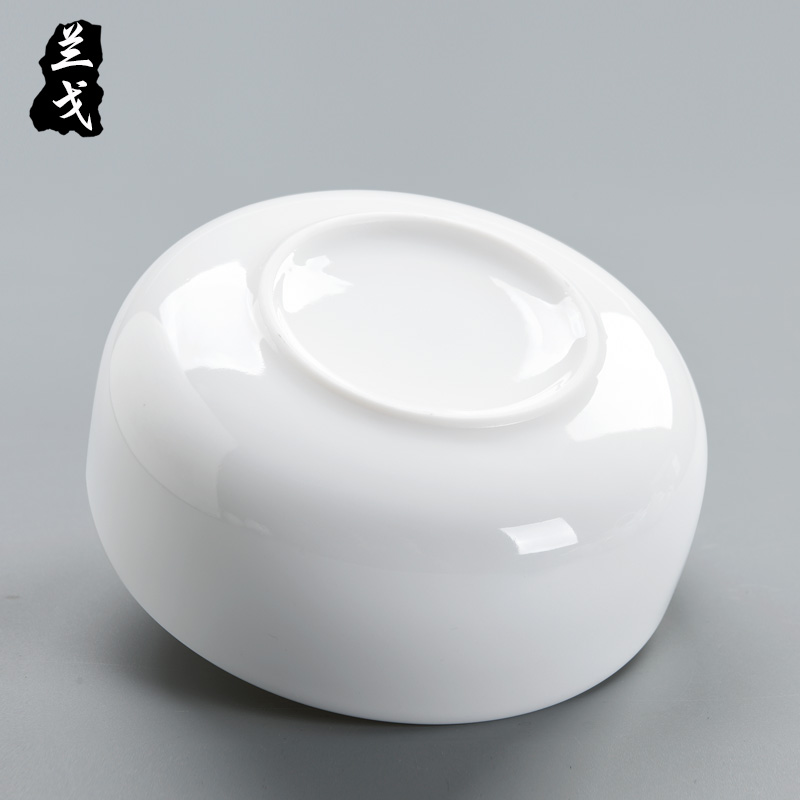 Having dehua white porcelain tea wash your large jade porcelain ceramic kung fu tea cup water concentration writing brush washer from spare parts for the tea taking
