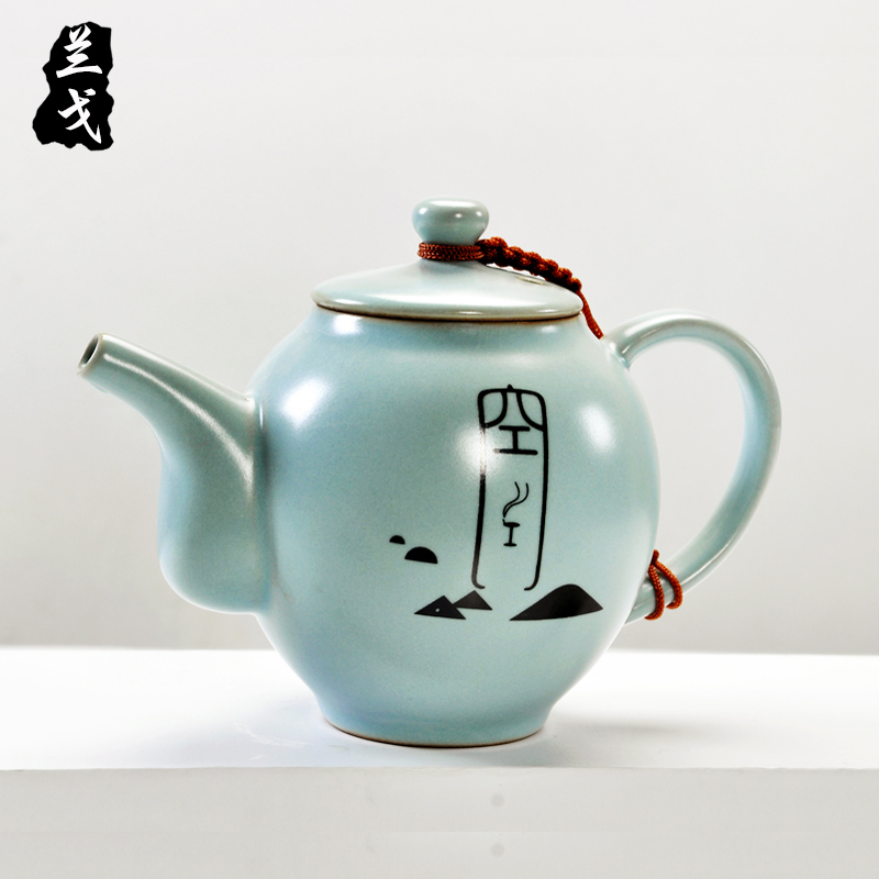 Having your up ceramic tea set little teapot on your porcelain kung fu tea tea teapot xi shi single pot