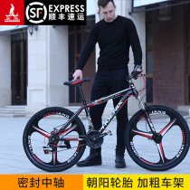Phoenix mountain bike 21 24 27 speed aluminum alloy double disc brake 26 inch male and female students one wheel variable speed car