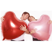30 inch super large color heart-shaped balloon wedding party decoration wedding photo arrangement supplies 75cm aluminum balloon