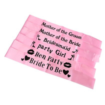 Pink BRIDE TO BE Bride Bridesmaid Bridesmaid Etiquette With Wedding Bachelor Party Greeting Guests
