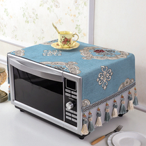 Microwave oven cover dust cover fabric European beauty Galanz all inclusive universal set universal cover household kitchen