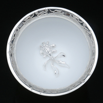 Jia Zhan kiln Li Jia stack white porcelain master Cup teacup cup trimmed Cup Kung Fu Tea Cup handmade Dehua white porcelain cup