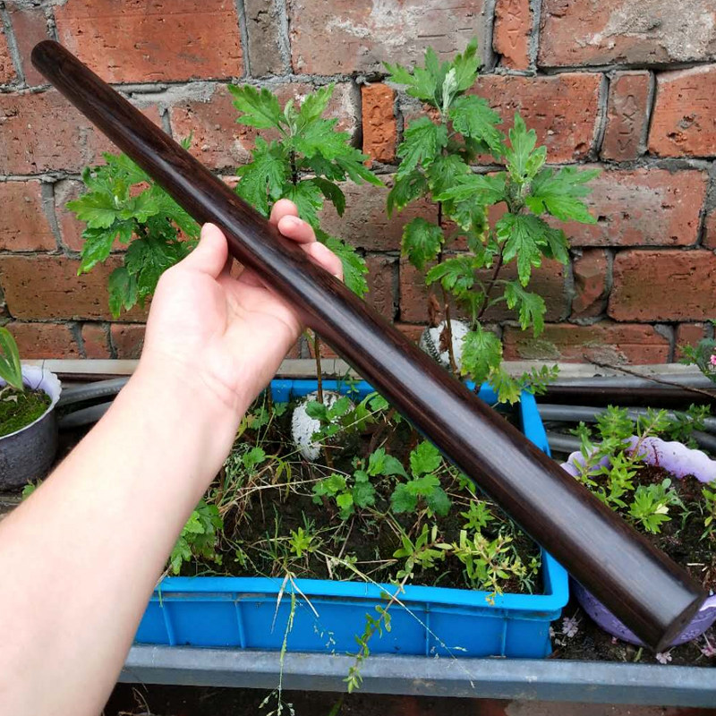 紫光檀黑檀木料圆棒圆棍木棒圆珠子料双节棍红木料定制圆棒小料