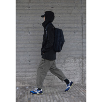 Nobodyknows two-color outdoor function pullover hooded multi-pocket loose mens and womens assault jacket jacket