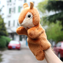 Kindergarten Storytelling Hand Puppet Pangaroo Big Plush Animal Finger Puppet Toy Paparazzi Children Doll