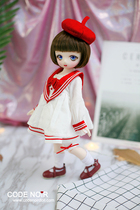 CODENOIR 6 points YoSD BJD doll sailor uniform suit CYD-55 red blue
