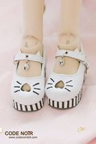 (CODENOIOR) Spot 4 points MSD BJD Doll Shoes-Cat Shoes
