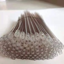Dental dental cavity disposable straw straw suction tube for 100 mouth mirror suction tube for 1 bag