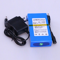 12V lithium battery 12 polymer lithium battery large capacity rechargeable battery to charger