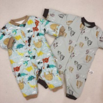 MINO * I Baby Jumpsuit thick ha clothes men and women baby winter climbing clothes out of the clothing super soft cotton-padded jacket