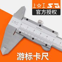 Upper work cruise Peuka ruler 0-150-200-300 high-precision stainless steel oil marking card 0-500-1000