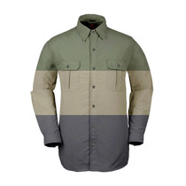 Bonfire summer outdoor long sleeve quick-drying shirt mens shirt quick-drying clothes sunscreen breathable plus size loose hiking