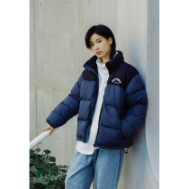 KTDA Autumn Winter National Tide Clip Cotton Thickened Splicing Printed Cotton Suit Jacket Male And Female Couple Jacket Cotton Clothes