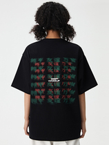 LKSTORE wassup 2020ss summer New Peace text print short sleeve mens and womens loose T-shirt