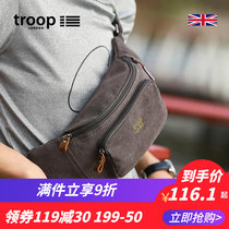 Pocket men multifunction bag small mini practical abrasion resistant personality inclined satchel bag Leisure outdoor sports sails cloth bag