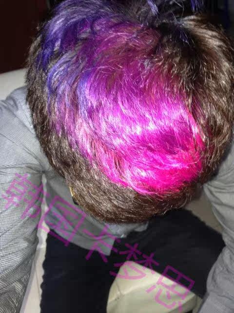 包邮正品韩国卡梦思头发打蜡韩国纯进口韩国色彩打蜡dl740固色亮