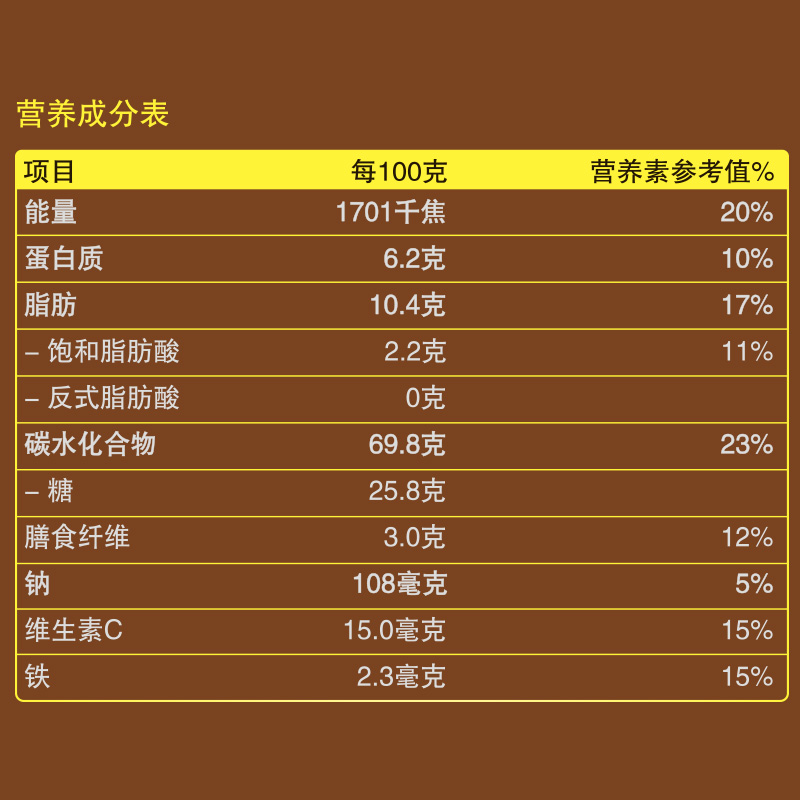 【桂格旗舰店】桂格珍膳磨坊榛果核桃粉34g*5包产品展示图5