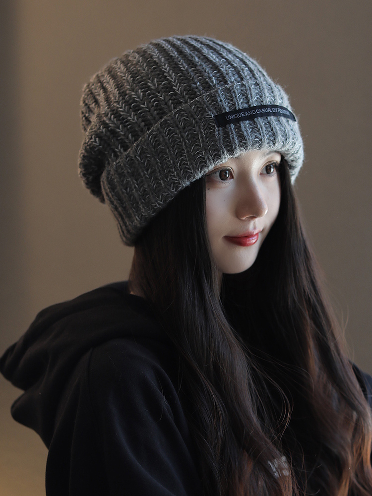 COCO jocelyn UK designer joint section] heaps heaps hat women high quality cashmere knitted wool coldcap-Taobao