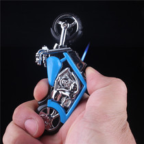 Creative motorcycle lighter personality mini motorcycle ornaments gift windproof fire