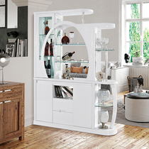 High-grade foyer xuan guan ju multifunctional paint screen decoration cabinet door-to-door shoe partition cabinet living room double-sided cabinet