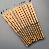 Exquisite handmade Jade Yuzhu Xuan Paper Fan 9 5 inch Yuzhu Division Jade Fan High-grade Xuan Paper Fan Send Ultra-thin Fan