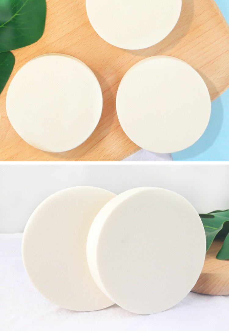 影楼大号大白扑圆形湿粉扑干湿两用海绵粉底bb霜细腻柔软化妆棉