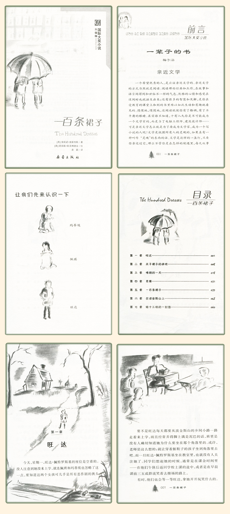 一百条裙子 升级版 国际大奖小说 7-10-12-14岁青少年少儿童文学故事