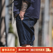 Marden Worker Daily Leisure Danning Cowboy Shorts Xia Amika Retro Summer Pentecost Men