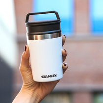 American stanley stanley Net red hanging ear stainless steel insulated coffee cup ins Wind hand Cup portable trumpet